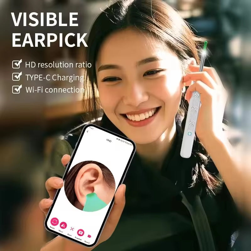 Limpiador de oídos con cámara Nexor Ear