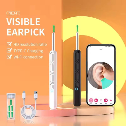 Limpiador de oídos con cámara Nexor Ear